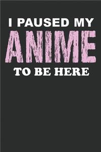 Anime Notebook: Japan Manga Notebook or Journal (6x9 inches) cream paper with 120 pages