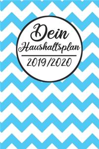 Dein Haushaltsplan 2019 / 2020