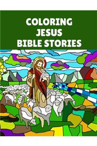 Coloring Jesus Bible Stories