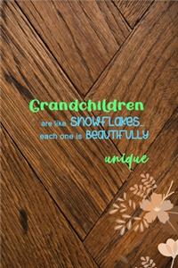 Grandchildren Are Like Snowflakes... Each One Is Beautifully Unique