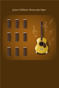 Guitar Tablature Manuscript Paper