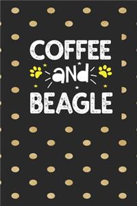 coffee and beagle Notebook