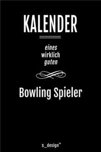 Kalender für Bowling Spieler