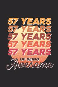 57 Years Of Being Awesome