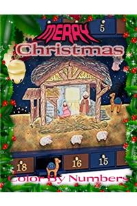 Merry Christmas Color By Numbers