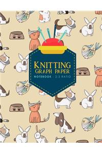 Knitting Graph Paper Notebook - 2