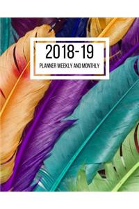 2018-19 Planner Weekly and Monthly