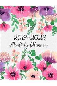 Monthly Planner 2019-2023