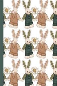 Notebook - Bunnies with Daisy