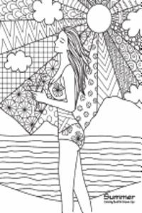 Summer Coloring Book for Grown-Ups 1