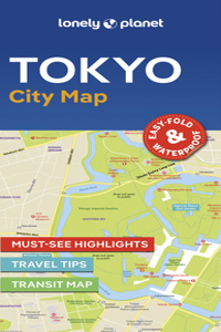 Lonely Planet Tokyo City Map