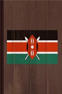 Kenya Flag Journal Notebook