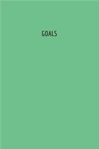 Goals Journal