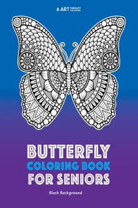 Butterfly Coloring Book For Seniors