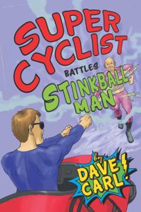 Super Cyclist Battles Stinkball Man