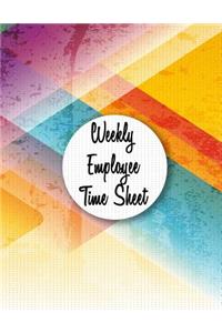 Weekly Employee Time Sheet