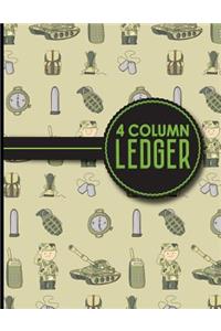 4 Column Ledger
