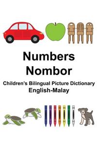 English-Malay Numbers/Nombor Children's Bilingual Picture Dictionary