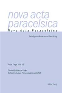 Nova ACTA Paracelsica 20/21