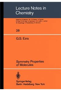 Symmetry Properties of Molecules