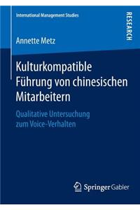 Kulturkompatible Führung Von Chinesischen Mitarbeitern