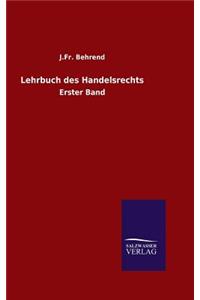 Lehrbuch des Handelsrechts