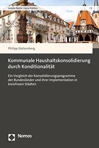 Kommunale Haushaltskonsolidierung Durch Konditionalitat