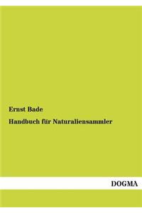 Handbuch Fur Naturaliensammler