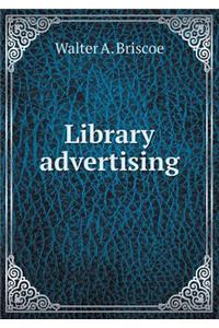 Library advertising