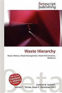 Waste Hierarchy