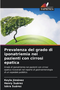 Prevalenza del grado di iponatriemia nei pazienti con cirrosi epatica