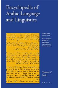 Encyclopedia of Arabic Language and Linguistics, Volume 5: Index