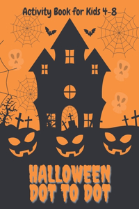 Halloween Dot to Dot Activity Book