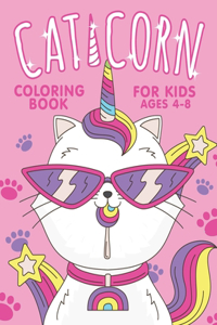 Caticorn Coloring Book for Kids