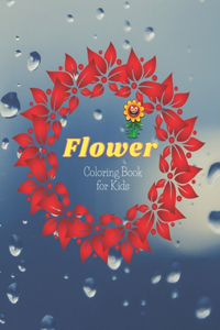 Flower Coloring Book for Kids