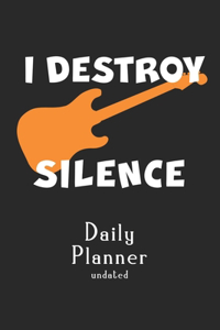Undated Daily Planner