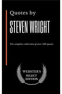 Quotes by Steven Wright