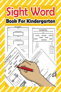 Sight Word Book For Kindergarten