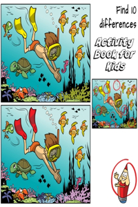 Find 10 Differences Activity Book