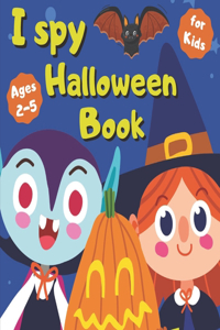 I Spy Halloween Book for Kids Ages 2-5