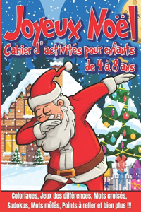 JOYEUX NOËL Cahier d'Activités pour enfants de 4 à 8 ans