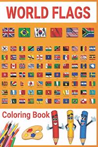 World Flags Coloring Book