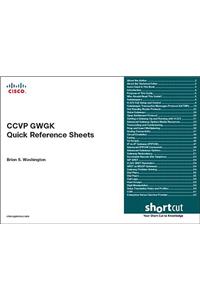 Ccvp Gwgk Quick Reference Sheets