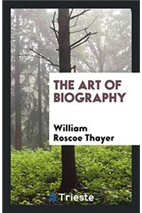 The Art of Biography
