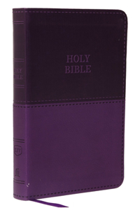 Kjv, Value Thinline Bible, Compact, Leathersoft, Purple, Red Letter Edition, Comfort Print