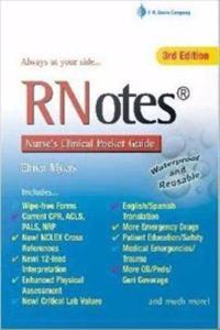 Rnotes: Nurse'S Clinical Pocket Guide