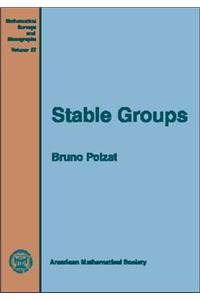 Stable Groups