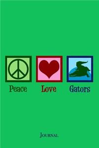 Peace Love Gators Journal