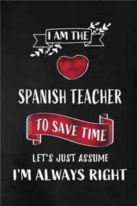 I am the Spanish Teacher