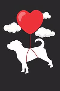Puggle Notebook - Valentine's Day Gift for Puggle Lovers - Puggle Journal